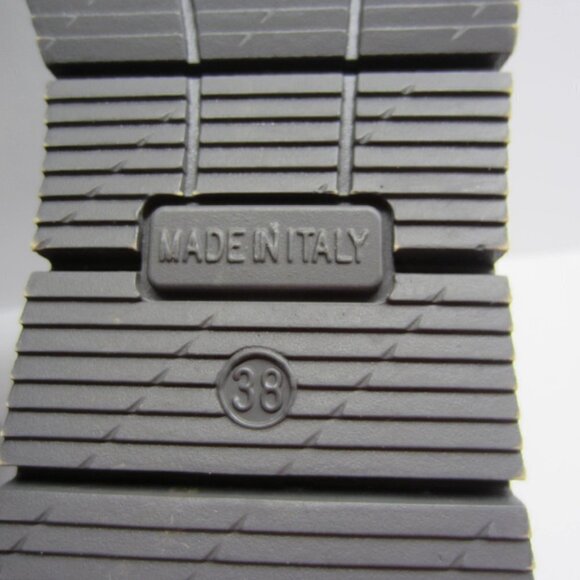 IMAC Vera Pelle Ankle Boot Women's EU38/US 7.5 Made in Italian/with side zip - Picture 10 of 12